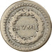 Moneda, Francia, Dixain de Rochon, 1791, Lyon, MBC+, Métal de cloche