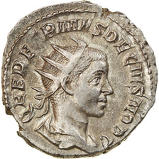 Münze, Herennius Etruscus, Antoninianus, 251, Rome, UNZ, Billon, RIC:146