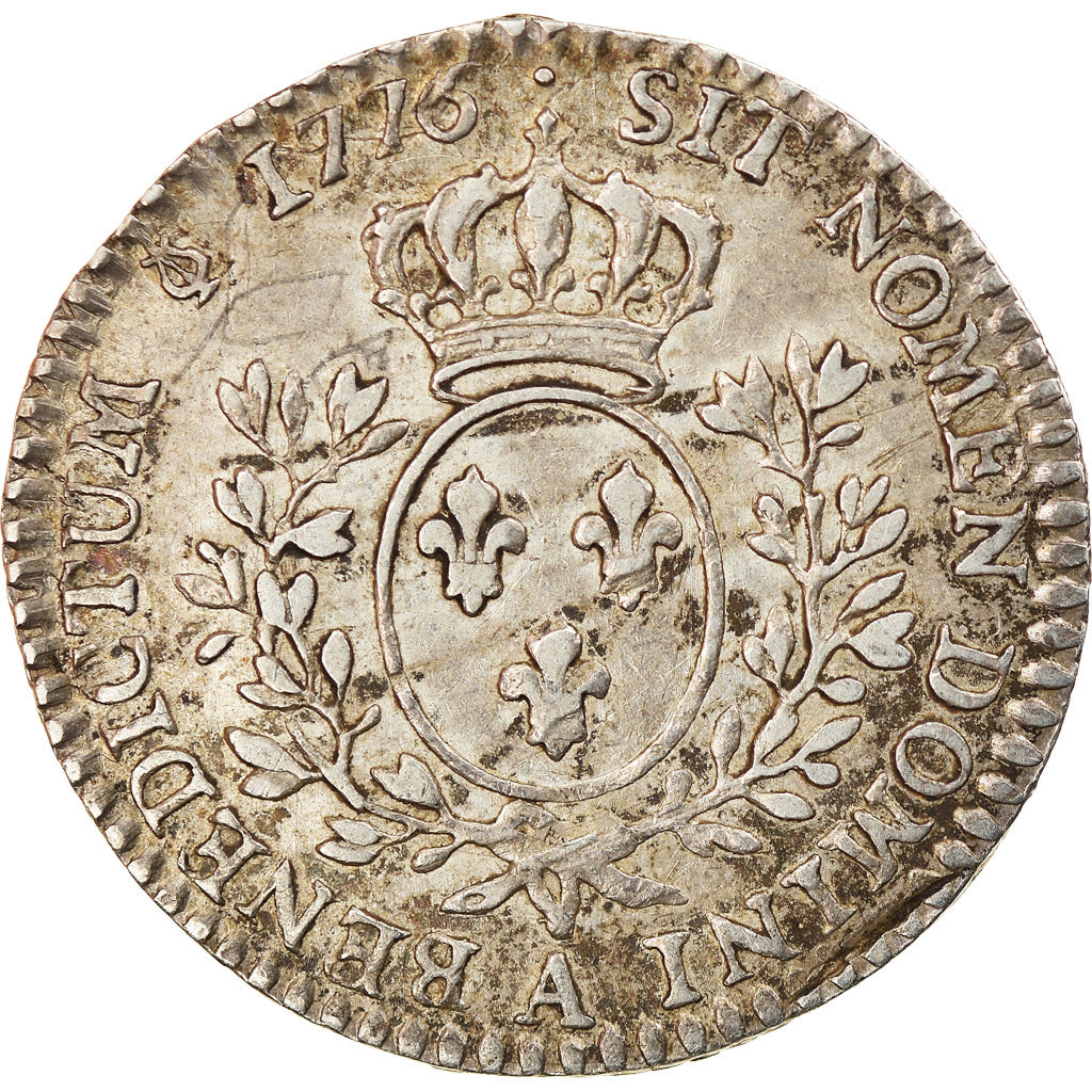 Moneta, Francia, Louis XVI, 1/10 Écu, 12 Sols, 1/10 ECU, 1776, Paris, SPL-