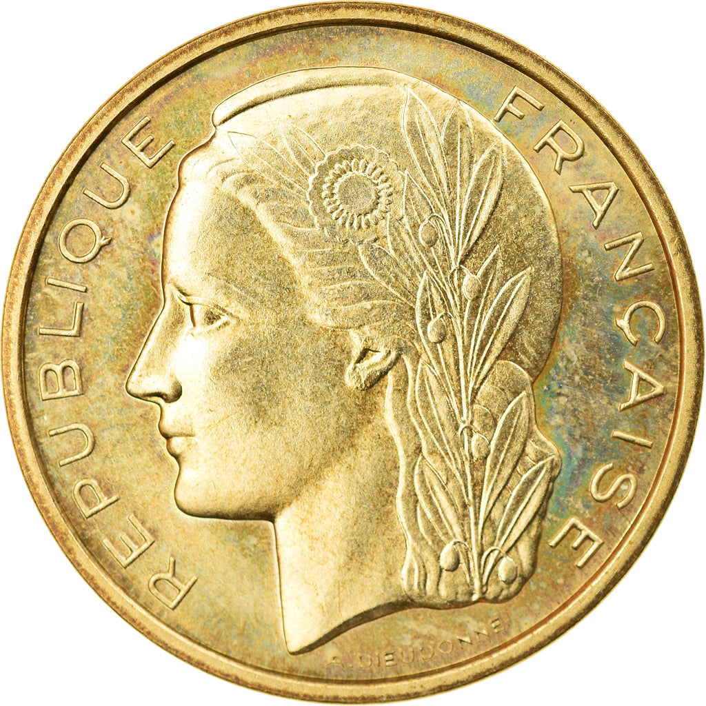 Moneda, Francia, Essai de Dieudonné, 20 Centimes, 1961, Paris, ESSAI, SC