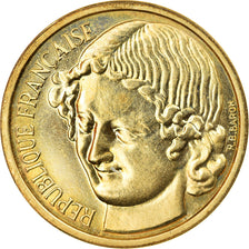Coin, France, 20 Centimes, 1961, Essai de "Baron", MS(63), Aluminum-Bronze