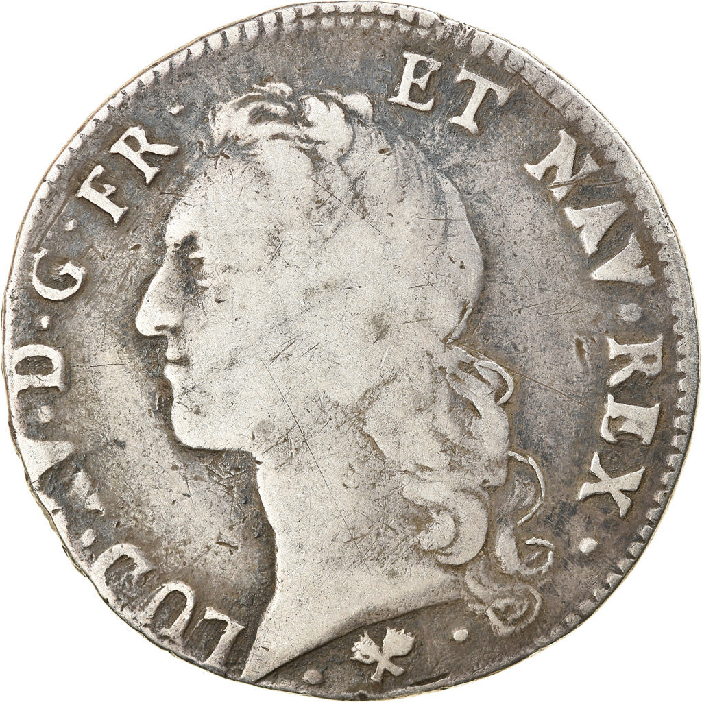 Munten, Frankrijk, Louis XV, Écu au bandeau, Ecu, 1763, Bayonne, FR, Zilver