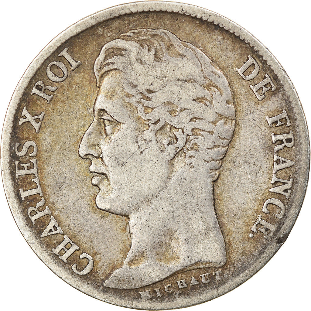 Coin, France, Charles X, Franc, 1826, Paris, VF(20-25), Silver, KM:724.1