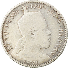 Coin, Ethiopia, Menelik II, 1/8 Birr, 1895 (EE 1887), Paris, F(12-15), Silver