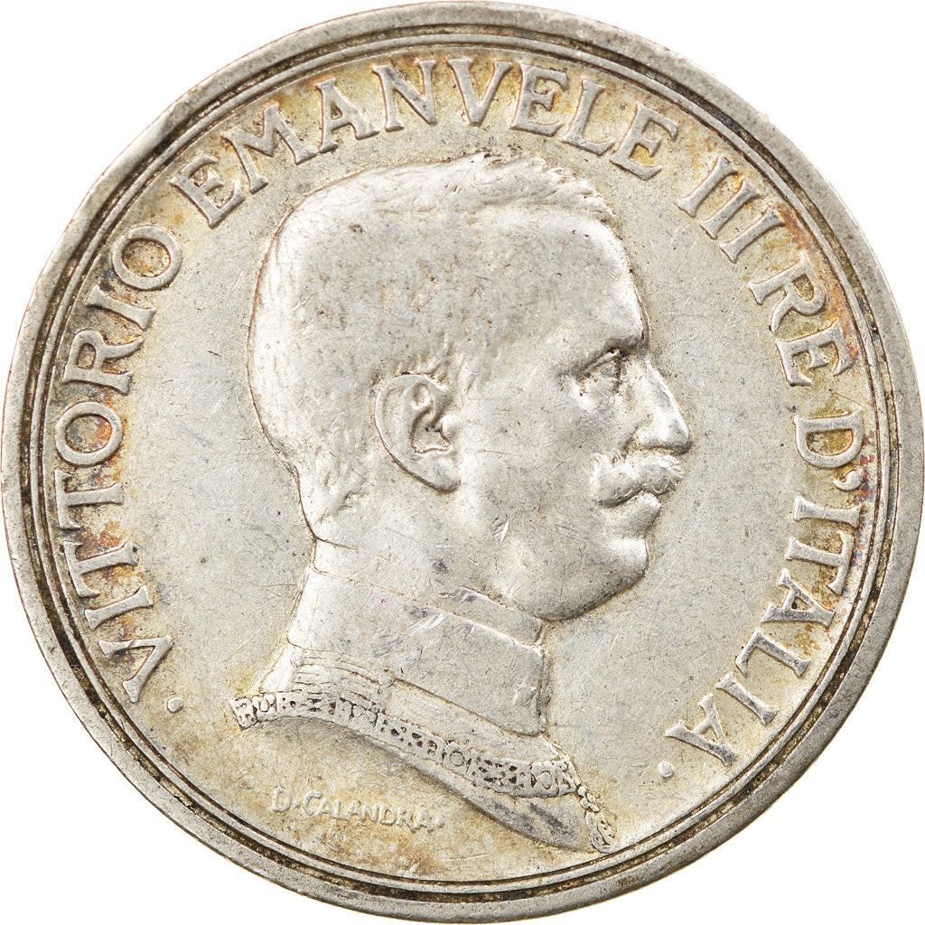Monnaie, Italie, Vittorio Emanuele III, 2 Lire, 1915, Rome, SUP, Argent, KM:55