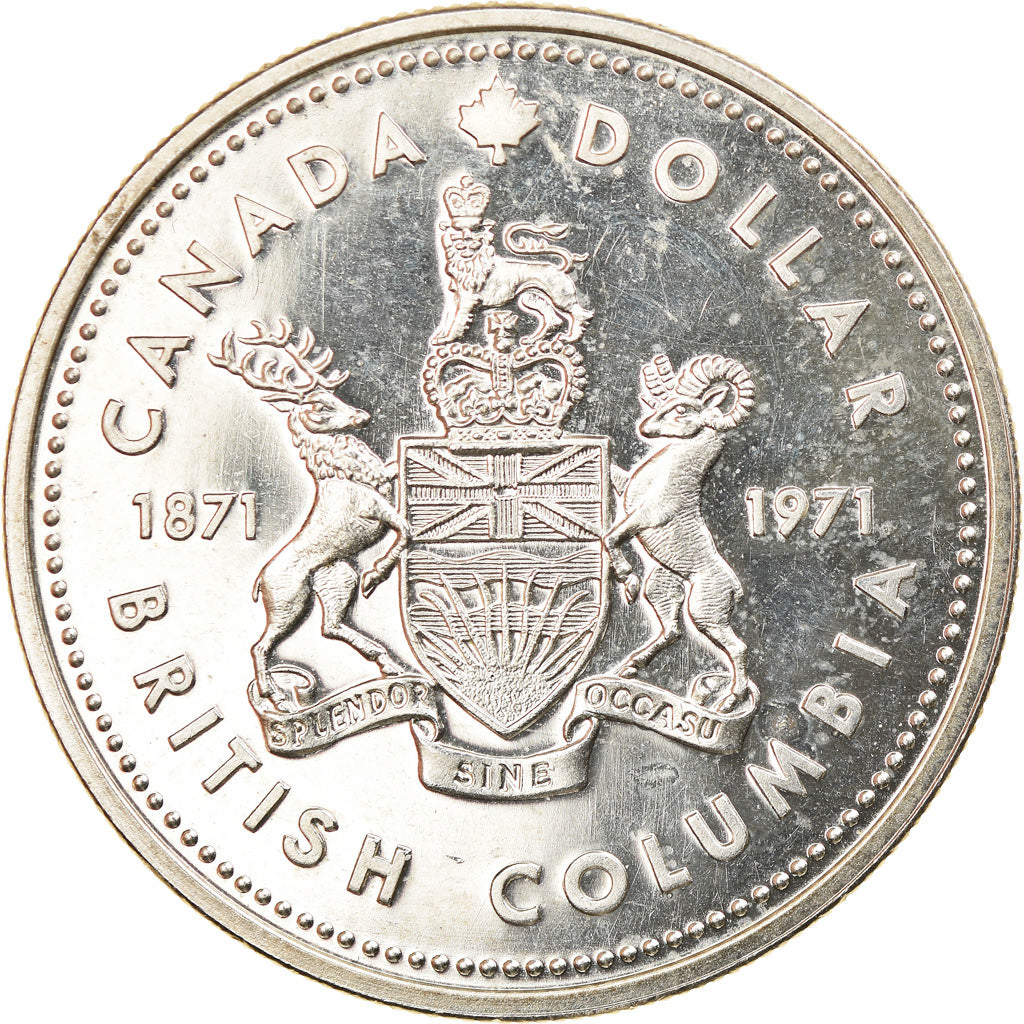 Coin, Canada, Elizabeth II, Dollar, 1971, Royal Canadian Mint, Ottawa, MS(63)