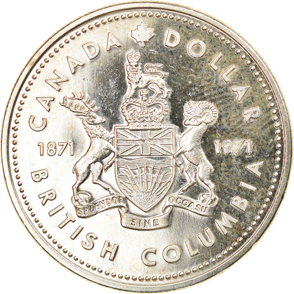 Coin, Canada, Elizabeth II, Dollar, 1971, Royal Canadian Mint, Ottawa, MS(63)