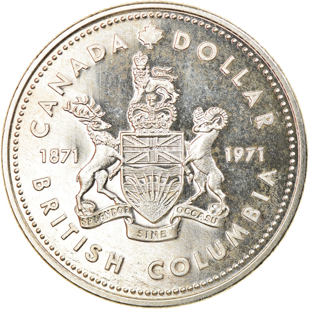 Coin, Canada, Elizabeth II, Dollar, 1971, Royal Canadian Mint, Ottawa, MS(63)