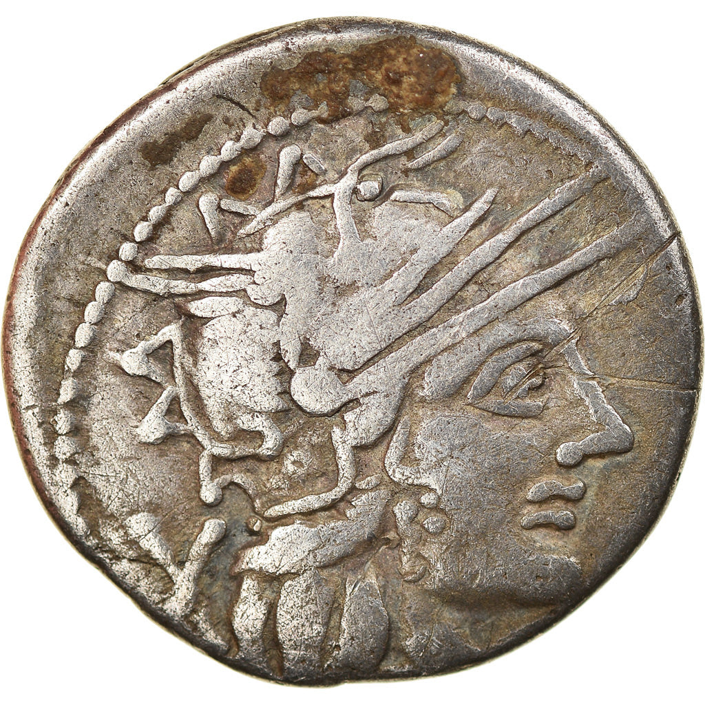 Coin, Papiria, Denarius, Rome, VF(30-35), Silver, Crawford:276/1