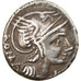 Moneta, Flaminia, Denarius, Rome, MB+, Argento, Crawford:302/1