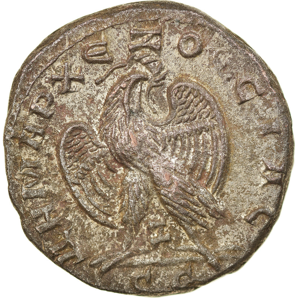 Moneda, Trebonianus Gallus, Tetradrachm, Antioch, MBC+, Vellón, Prieur:668