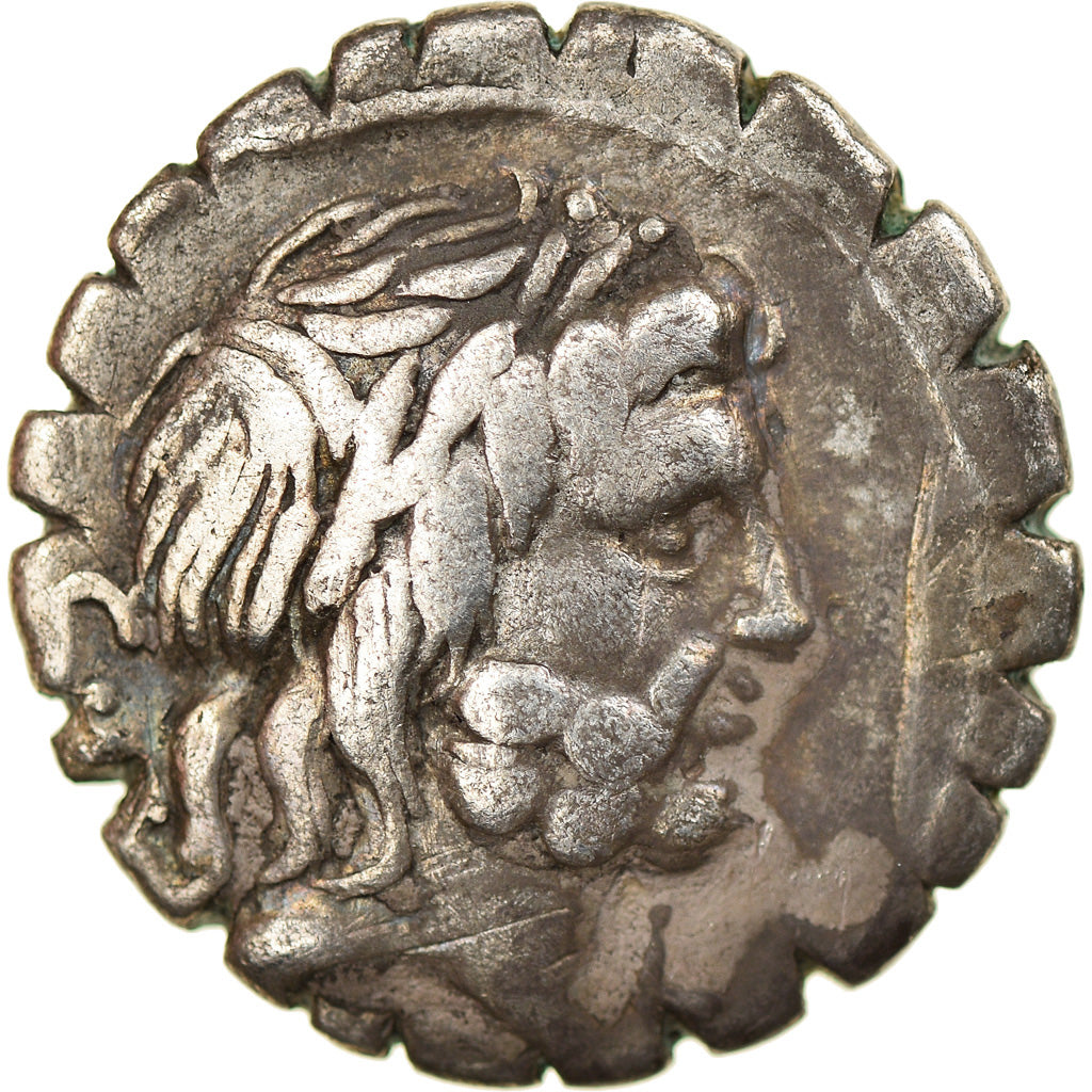 Coin, Antonia, Denarius Serratus, 83-82 BC, Rome, EF(40-45), Silver