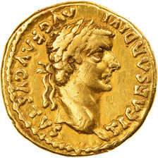 Coin, Tiberius, Aureus, Lyon - Lugdunum, AU(50-53), Gold, RIC:29