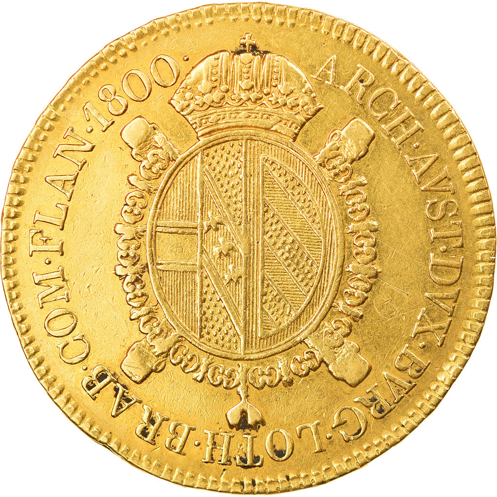 Moneta, STATI ITALIANI, MILAN, Franz II, Sovrano, 1800, Milan, BB+, Oro, KM:241