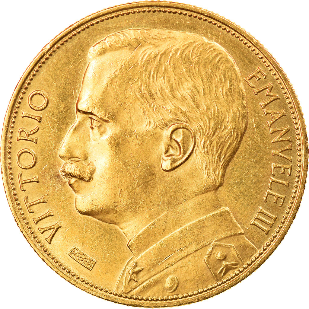 Coin, Italy, Vittorio Emanuele III, 50 Lire, 1912, Rome, MS(60-62), Gold, KM:49