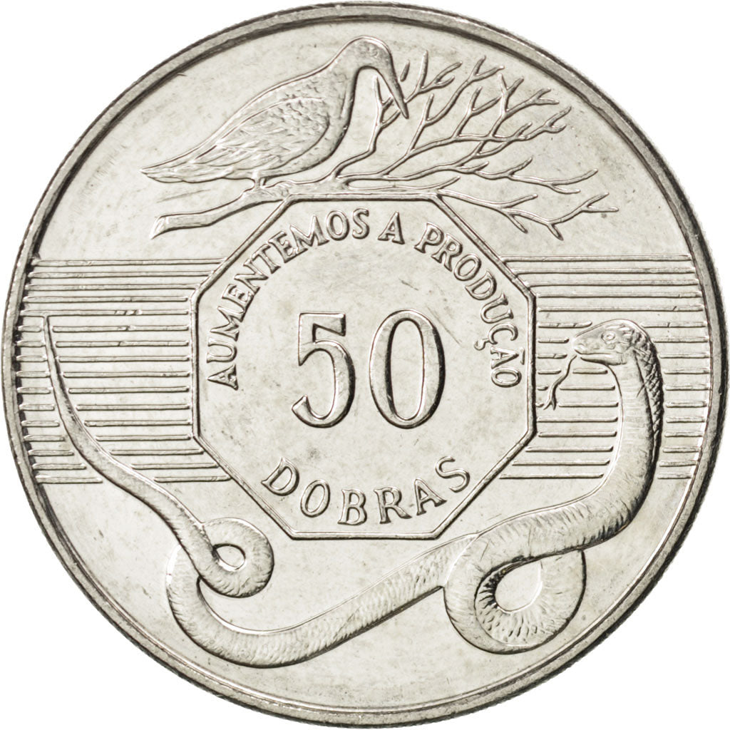 Sao Tomé et Principe, 50 Dobras 1990, KM 52