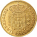 Moneda, Brasil, Joao, 4000 Reis, 1809/8, Rio de Janeiro, SC, Oro, KM:235.2