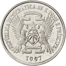 SAINT THOMAS & PRINCE ISLAND, 100 Dobras, 1997, British Royal Mint, KM #87,...