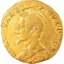 Monnaie, États italiens, PIACENZA, Ranuccio I, 2 Doppie, 1607, Piacenza, TB+