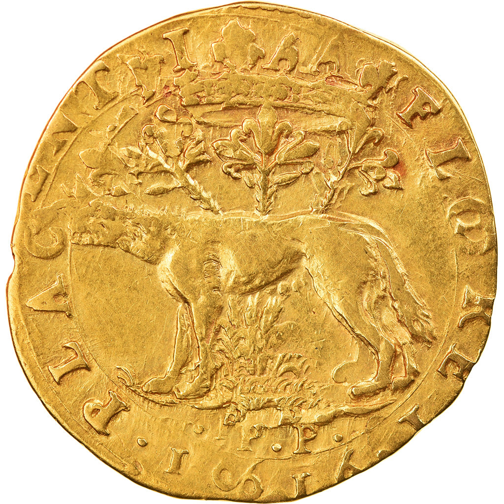 Moneta, DEPARTAMENTY WŁOSKIE, PIACENZA, Ranuccio I, 2 Doppie, 1607, Piacenza