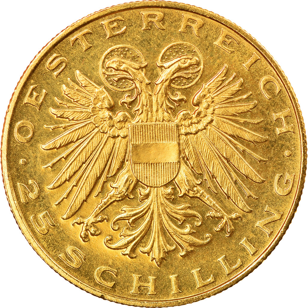 Moneta, Austria, 25 Schilling, 1935, Vienna, FDC, Oro, KM:2856