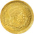 Ethiopia, Menelik II, 1/4 Werk, 1897, Paris, Gold, AU(55-58), KM:16