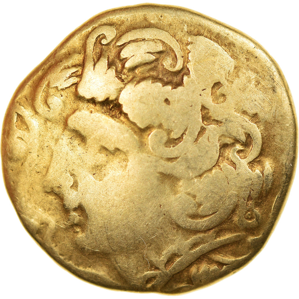Moneta, Bituriges, Stater, Ist century BC, MB+, Oro, Delestrée:3396