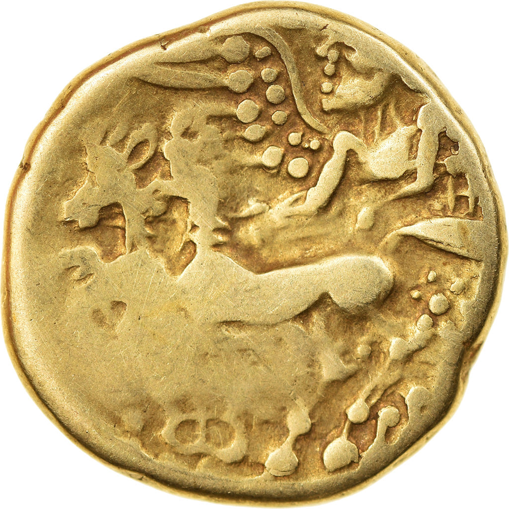 Moneta, Bituriges, Stater, Ist century BC, MB+, Oro, Delestrée:3396