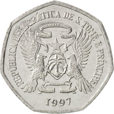 SAINT THOMAS & PRINCE ISLAND, 500 Dobras, 1997, British Royal Mint, KM #89,...