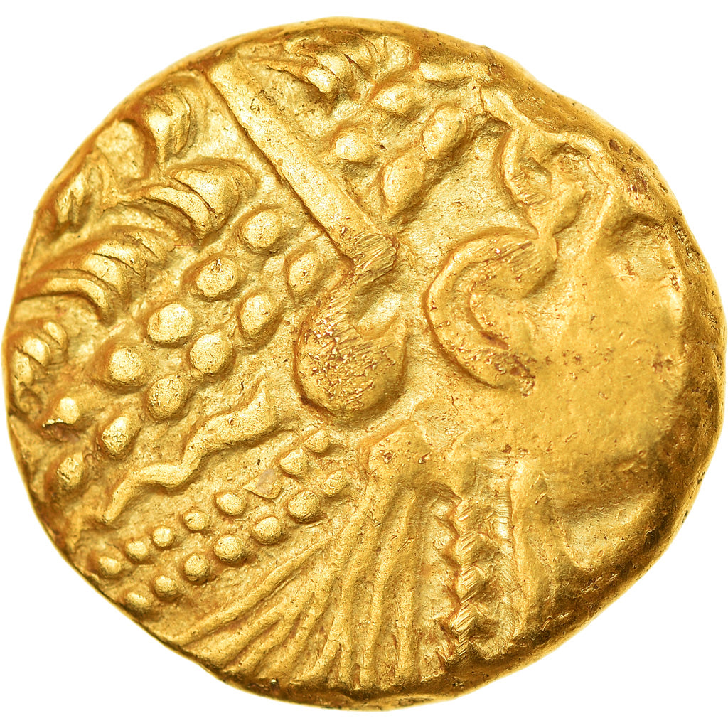 Munten, Ambiens, Stater, 1st century BC, Rare, PR, Goud, Delestrée:157