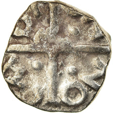 Moneda, Francia, Denarius, Undefinied mint, BC+, Plata