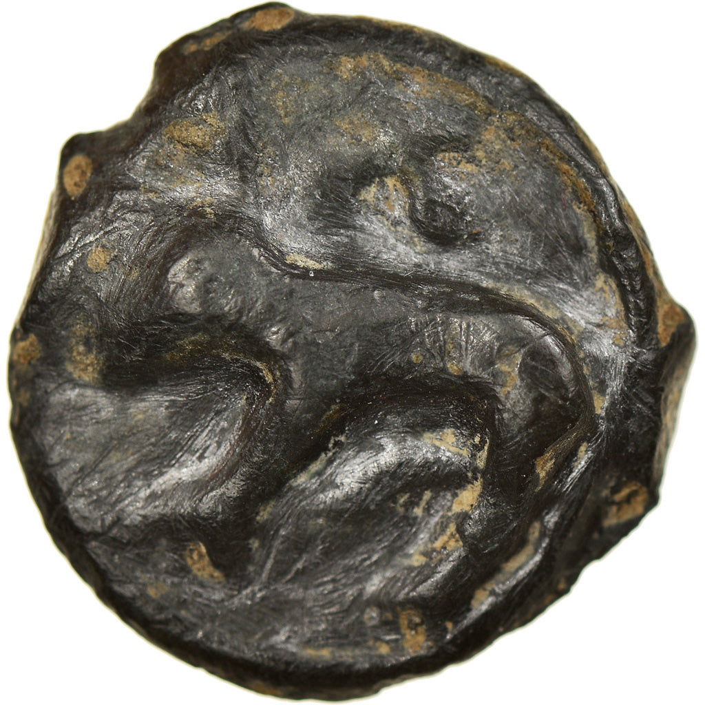 Coin, Carnutes, Potin, AU(50-53), Potin, Delestrée:2612