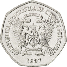 SAINT THOMAS & PRINCE ISLAND, 1000 Dobras, 1997, British Royal Mint, KM #90,...