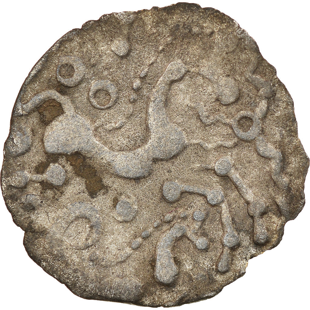 Coin, Ambiani, Denarius, EF(40-45), Silver, Delestrée:343