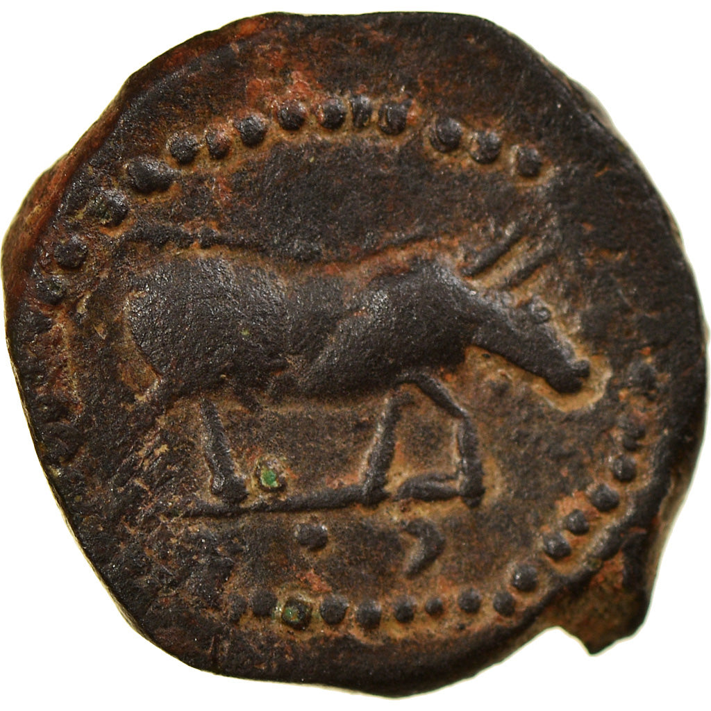 Coin, Trajan, Bronze Æ, Roma, Celtic imitation, VF(30-35), Copper, Cohen:338