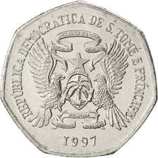 SAINT THOMAS & PRINCE ISLAND, 2000 Dobras, 1997, British Royal Mint, KM #91,...