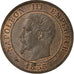 Moeda, França, Napoleon III, Napoléon III, Centime, 1855, Marseille