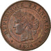 Münze, Frankreich, Cérès, Centime, 1874, Paris, VZ, Bronze, KM:826.1