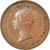 Monnaie, Grande-Bretagne, Victoria, 1/2 Farthing, 1843, Londres, TTB+, Cuivre