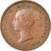 Moeda, Grã-Bretanha, Victoria, 1/2 Farthing, 1843, London, AU(50-53), Cobre