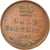 Moneta, Gran Bretagna, Victoria, 1/2 Farthing, 1843, London, BB+, Rame, KM:738