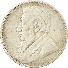 Moneta, Sudafrica, Shilling, 1892, BB, Argento, KM:5