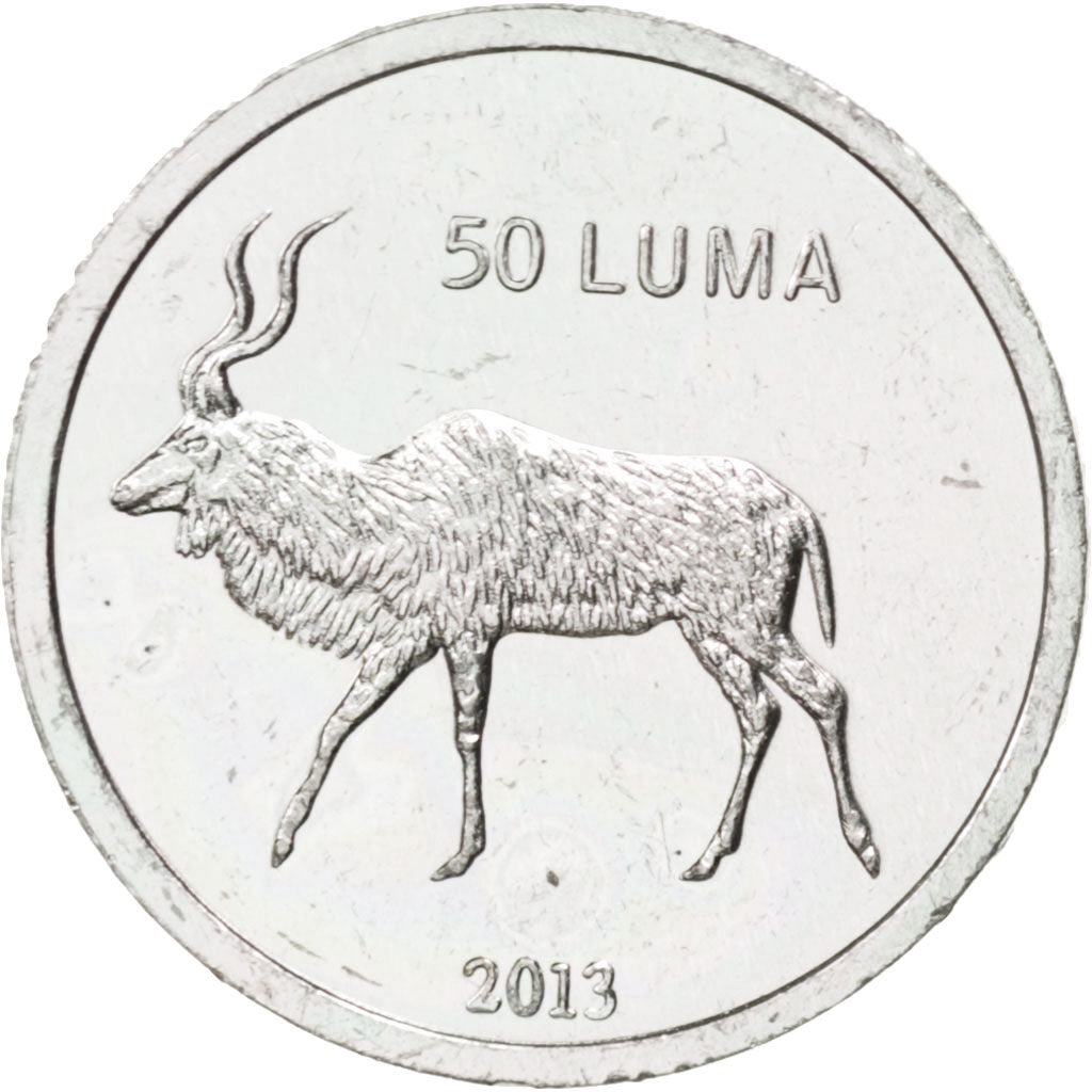 Nagorno-Karabakh, 50 Luma, 2013, KM #New, MS(63), Aluminium, 1.32