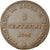 Coin, ITALIAN STATES, LUCCA, 3 Centesimi, 1806, Firenze, EF(40-45), Copper