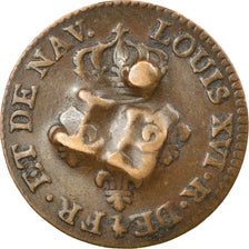 Moeda, Grã-Bretanha, Tobago, Three Halfpence, 1798, Contramarca, EF(40-45)