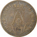 Monnaie, General Colony, 10 Centimes, 1816, Paris, TTB, Billon, Lecompte:26
