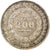 Coin, Brazil, Pedro II, 200 Reis, 1857, MS(60-62), Silver, KM:469