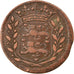 Coin, Netherlands, WEST FRIESLAND, Duit, 1739, VF(30-35), Gold, KM:125b