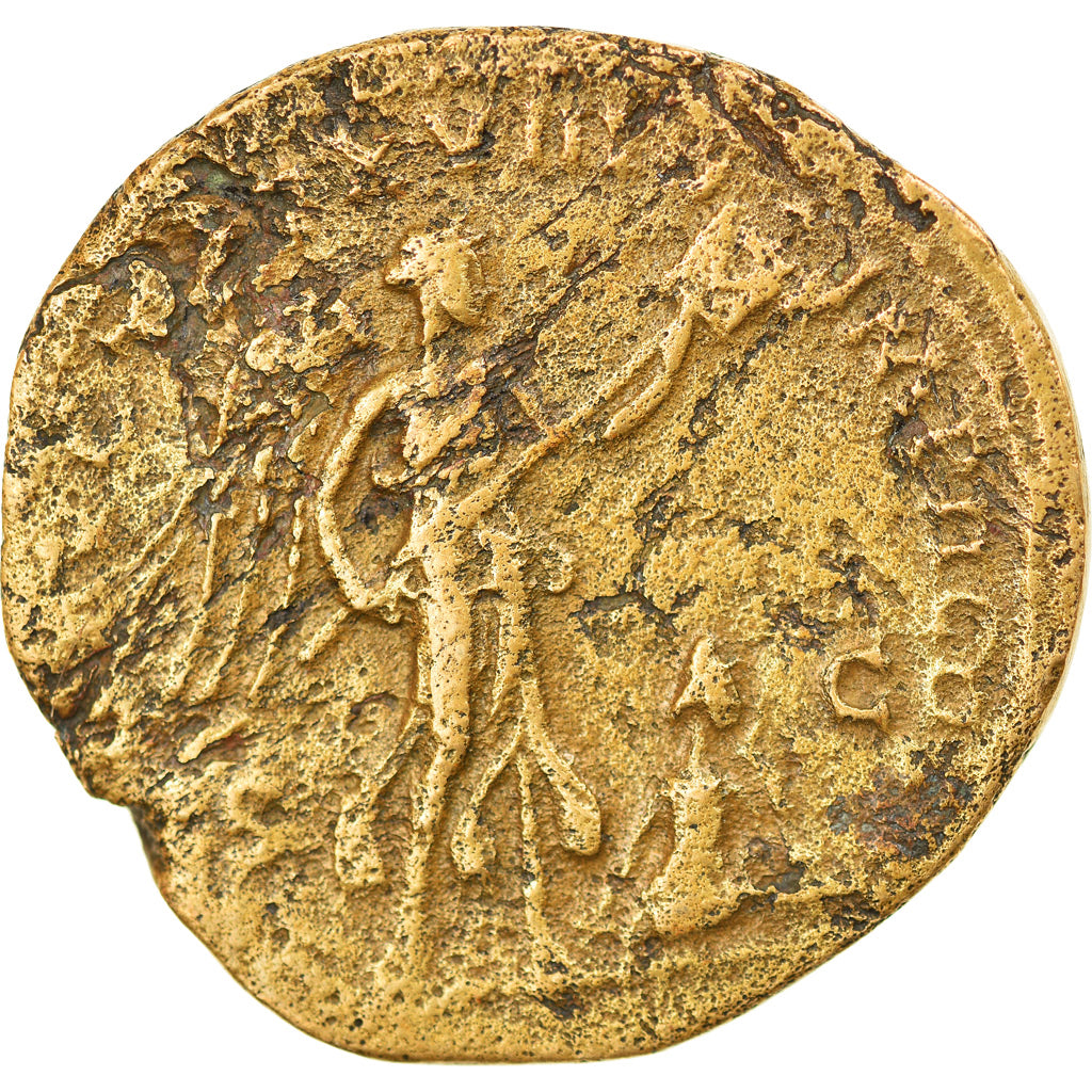 Münze, Marcus Aurelius, Sesterz, 163, Rome, Rare, SS, Bronze, RIC:892var.