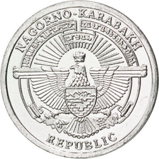 Nagorno-Karabakh, 1 Dram, 2013, KM #New, MS(63), Aluminium, 1.59